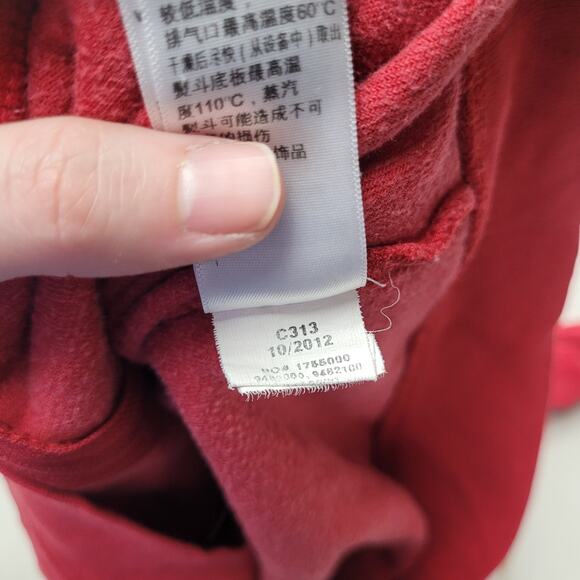 Juicy Couture red bling Shine Juicy Shine studded red velour track jacket - Picture 11 of 11